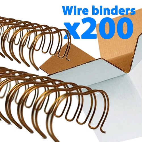 Galaxy bronze wire loop - wire,