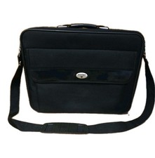 Antler Laptop Carry Bag / Case (up to 16") Black Fabric Handle Carrier 45x36x9cm