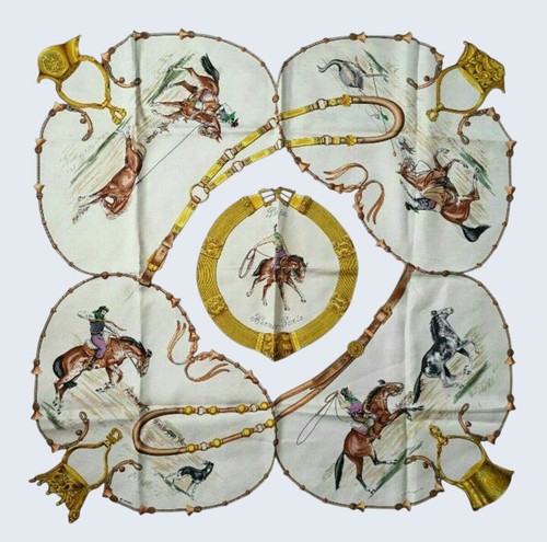 Hermes carre silk scarf - 90,