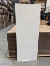 White Smooth Ladder Doors