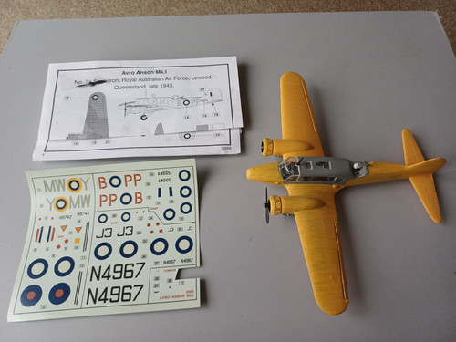 Built airfix model - built, 1:72
