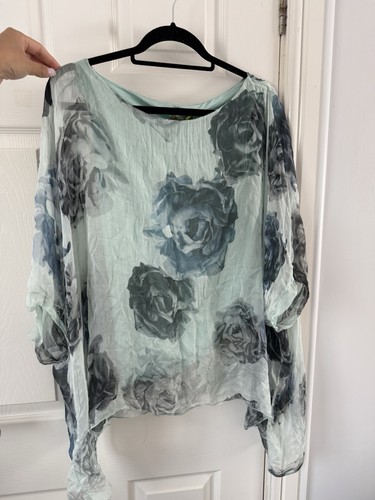 Willow 100 silk top - &,
