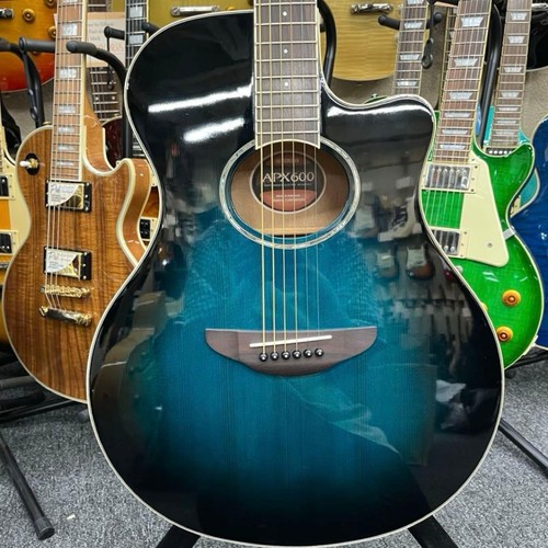 Yamaha apx600 blue electric - apx600,
