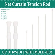 White Telescopic Tension