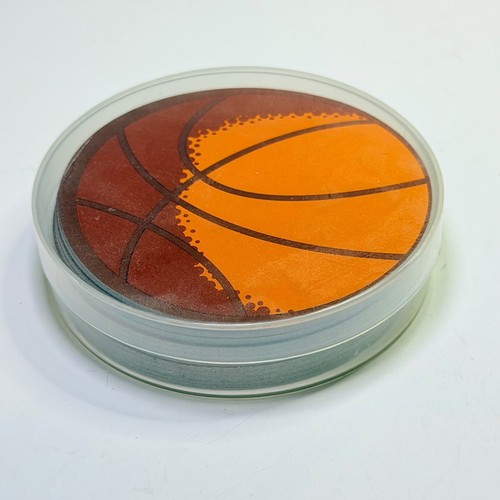Basketball round playing cards - round,