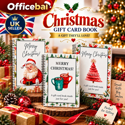 Christmas card gift book - card,