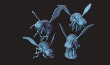 32mm 4 Giant Flies NPC