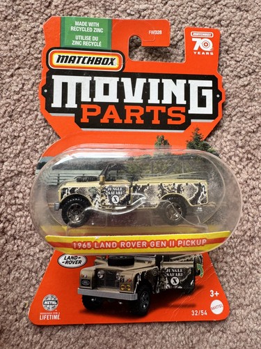 Matchbox moving parts 1965 - moving,