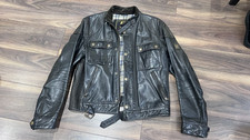 BELSTAFF black leather jacket