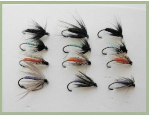 Barbless wet trout flies - barbless,