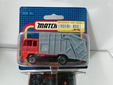 Matchbox Refuse Truck on card