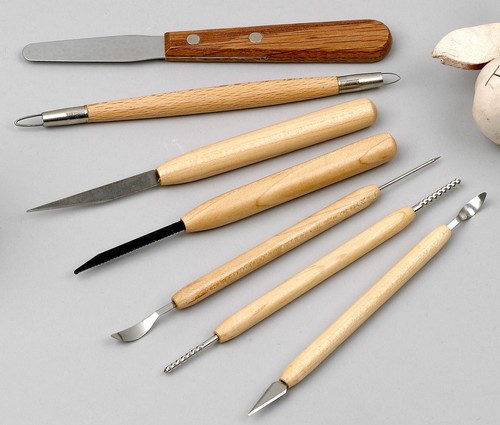 Pottery tools ceramic - ceramic, set