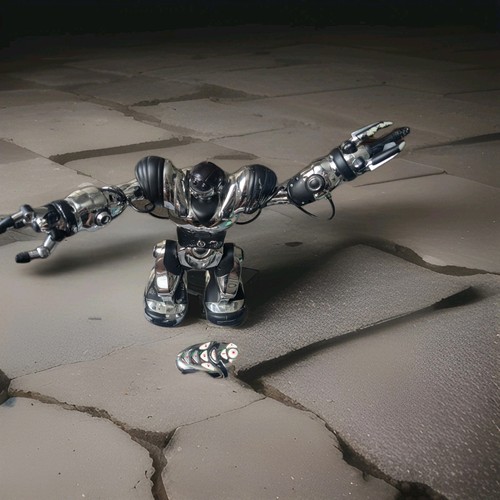 2004 wowwee silver robosabian - 2004,