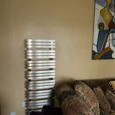 ACCURO KORLE CAPTIVA 30 BRUSHED STAINLESS STEEL RADIATOR