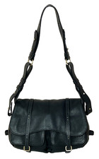 Radley Medium Shoulder Bag GROSVENOR Black Leather Used RRP 229