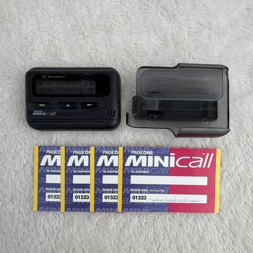 Motorola pageone minicall - motorola,
