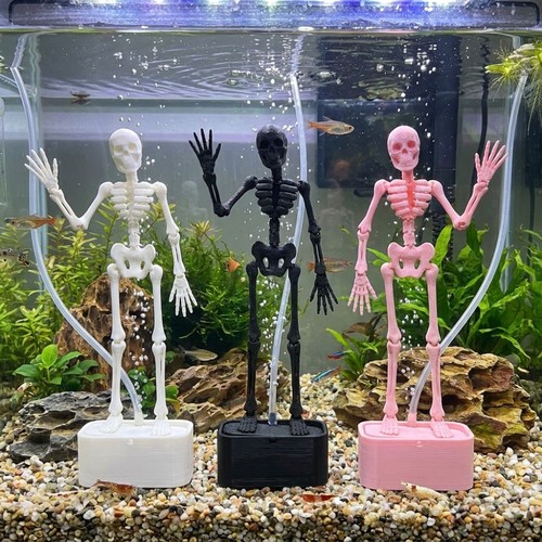 Dancing skeleton aquarium - dancing,