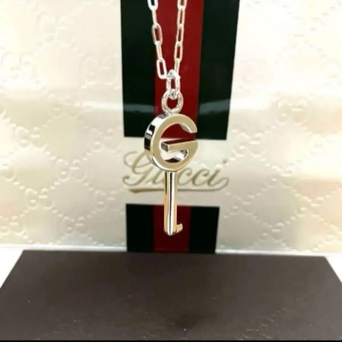 Gucci double key necklace - double, g