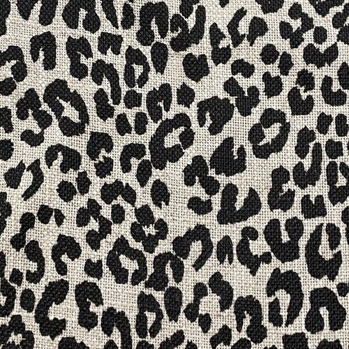 Cheetah animal print linen - ,