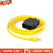 FOR BMW Ethernet to OBD Enet Cable E-SYS IcoM Coding F/G-Series BEST Seller !