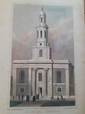 Print engraving 1827 St