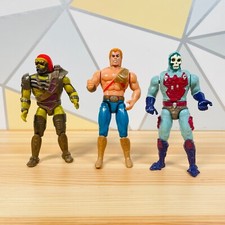 Vintage Mattel He-Man New Adventures, Skeletor & Karatti Figures - Lot of 3