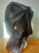 Vintage Leather Aviator /Flying Helmet VGC