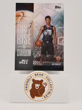 Ace Bailey Rookie - 2025-26 Topps Flagship Basketball - Rise to Stardom