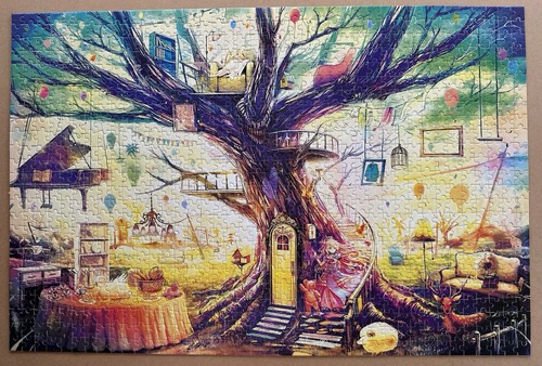 Fairy tale tree house - tale, wooden