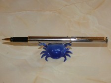 PARKER RIALTO 'CORINTH' SILVER PLATED BALL PEN NO DATE CODE