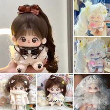 20cm Big Eyes Cloth Dolls Can