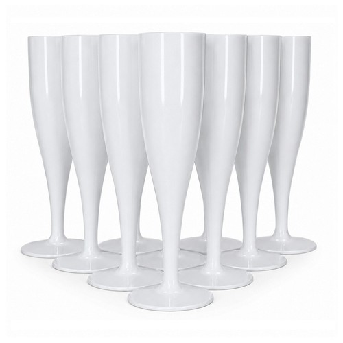 Pack white plastic - of, 10