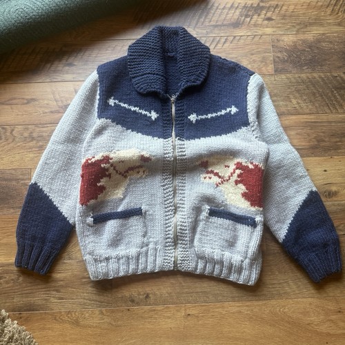 60s 70s vintage - cowichan, knit