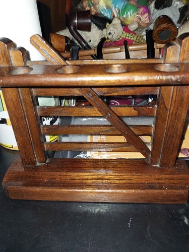 Vintage gate pipe rack - pipe, for