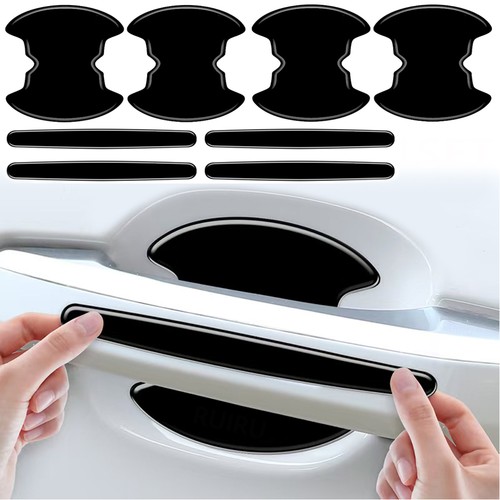 Black car door handle - 8x,