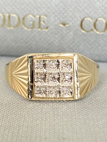 Gents 9ct gold - gold, &