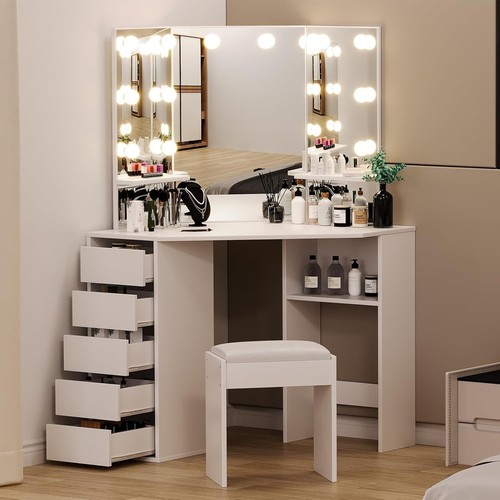 Vanity dressing table corner - vanity,