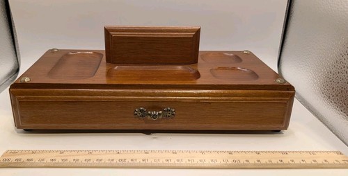 Vintage drawer men wood valet - vintage,