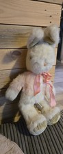 Merrythought Vintage Rabbit Teddy. Well Used A Dirty Marks But Nothing Major