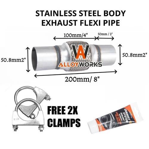 Exhaust clamp flexi tube - exhaust,