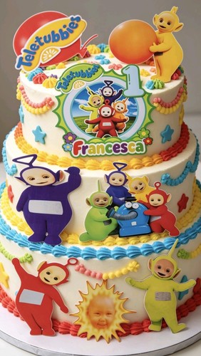 Teletubbies cake toppers - teletubbies,