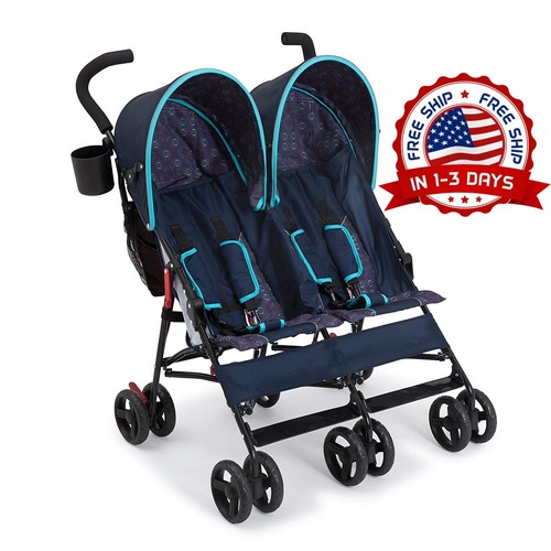 Baby double stroller - baby, twins
