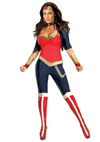 Adult wonder woman fancy dress - fancy,