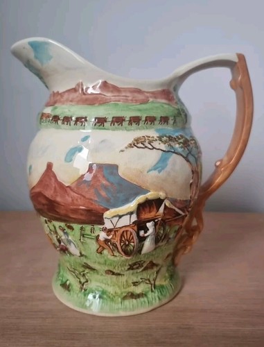 Crown devon musical jug - devon, om