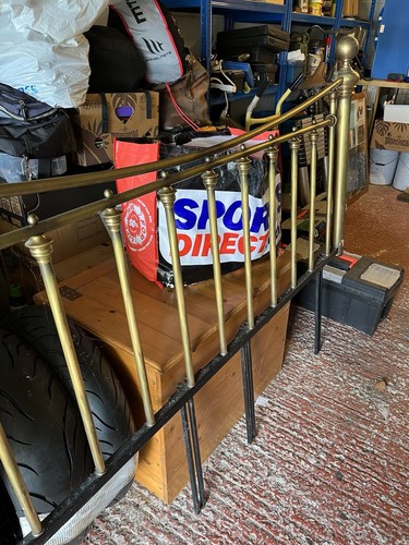 Brass head board queen size - head,