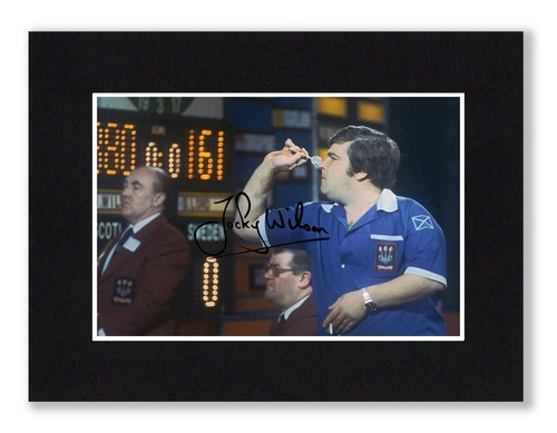 8x6 mount jocky wilson - wilson, printed