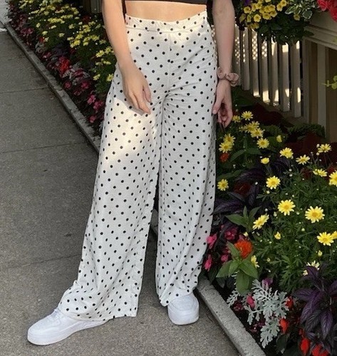 Zara white polka - white,