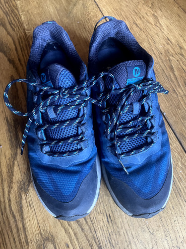Blue merrell moab speed gtx - blue,