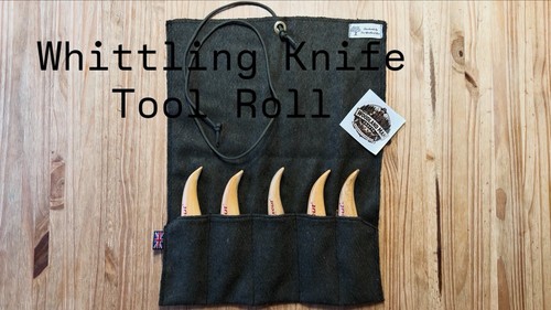 Whittling pen knives tool roll - whittling/pen,