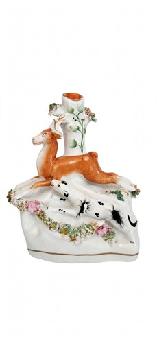 Staffordshire antique spill - antique,